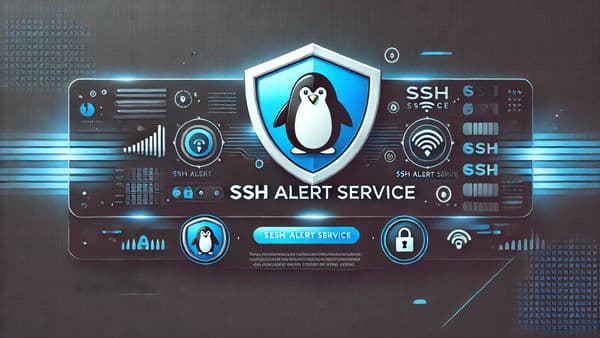 Screenshot of the SSHALERT project